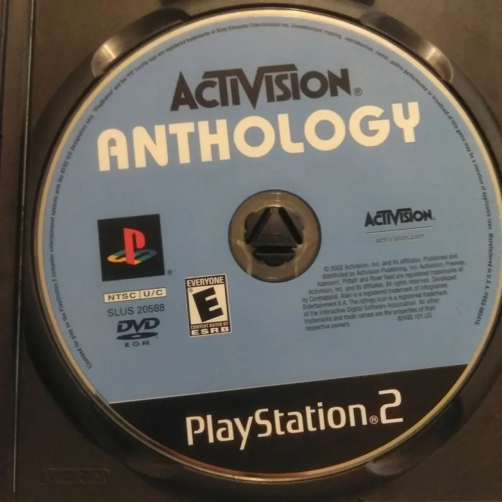 Sony PS2 PlayStation 2 Activision Anthology Retro 80's Video Game Collection